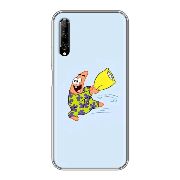 Чехол с рисунком «Патрик с подушкой» для Huawei Y7 Pro 2019 Чехол с рисунком «Патрик с подушкой» для Huawei Y7 Pro 2019
