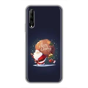 Чехол Санта Клаус для Huawei Y7 Pro 2019 (Подарки от Санты)