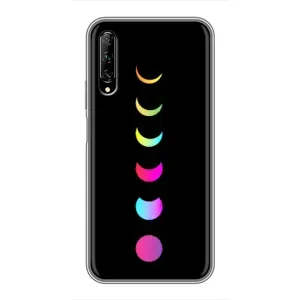 Чехол (ТПУ) с планетами на Huawei Y7 Pro 2019 (Полнолуние)