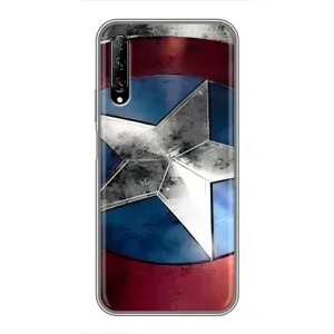 Чохол с Щітом Капітана Америки на Huawei Y7 Pro 2019 (Щит Капітана Америки)