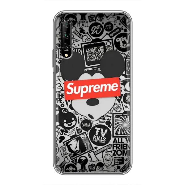 Чехол с рисунком «Supreme Маус» для Huawei Y7 Pro 2019 Чехол с рисунком «Supreme Маус» для Huawei Y7 Pro 2019
