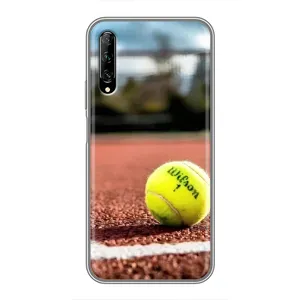 Чехлы с принтом Спортивная тематика для Huawei Y7 Pro 2019 (Теннисный корт)