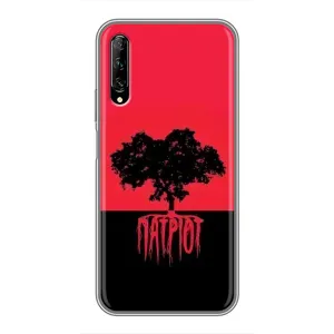 Чехлы УПА (Красно-Чёрный) на Huawei Y7 Pro 2019 (УПА Патриот)