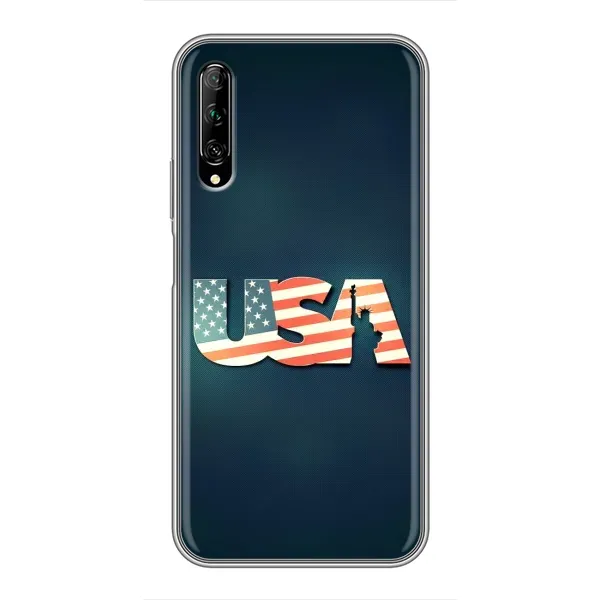 Чехол с рисунком «USA» для Huawei Y7 Pro 2019 Чехол с рисунком «USA» для Huawei Y7 Pro 2019
