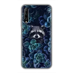 Силіконовий Чохол з Энотами на Huawei Y7 Pro 2019 (В квітах)