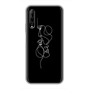 Силіконові Чохли Коханій людині для Huawei Y7 Pro 2019 (Закохана пара)