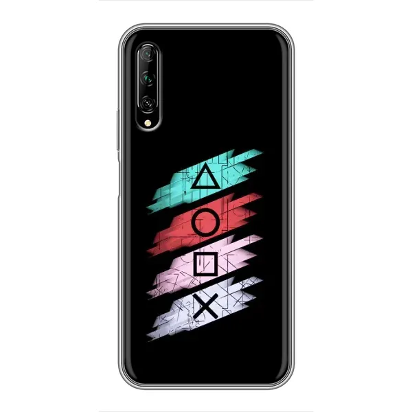 Чехол с рисунком «Значки Sony» для Huawei Y7 Pro 2019 Чехол с рисунком «Значки Sony» для Huawei Y7 Pro 2019
