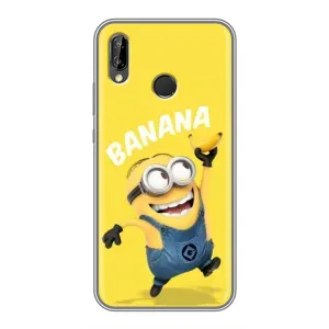 Мультяшный принт на Чехол для Хуавей У7 (2019) (Banana)