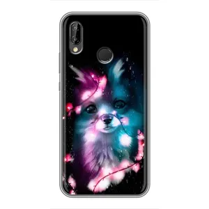 Чохол з Лисичкою для Huawei Y7 2019 (Чорна лисиця)
