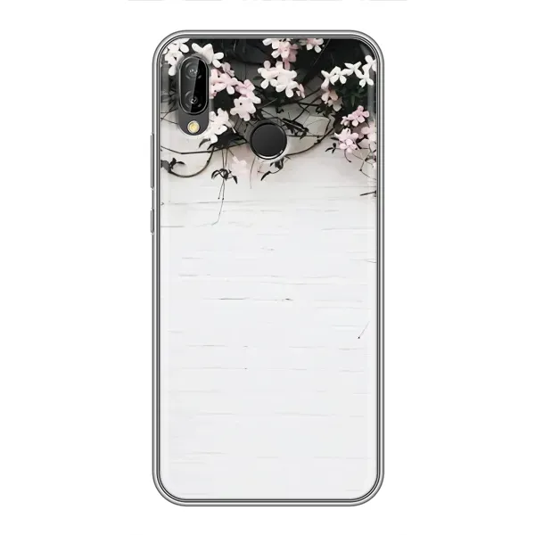Чехол с рисунком «Цветы на стене» для Huawei Y7 2019 Чехол с рисунком «Цветы на стене» для Huawei Y7 2019