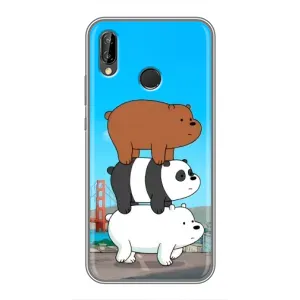 Чехлы с Пандами на Huawei Y7 2019 (Друзья)