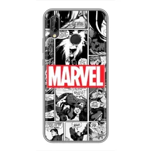 Силіконовий Чохол для Huawei Y7 2019 (Комікс Марвел)