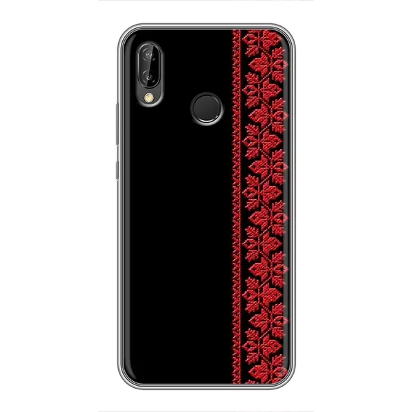 Чехол с рисунком «Красная Вышиванка» для Huawei Y7 2019 Чехол с рисунком «Красная Вышиванка» для Huawei Y7 2019