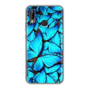 Силіконовий бампер з картинкою звірів для Huawei Y7 2019 (Крила метеликів)