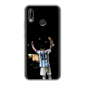 Чехлы Лео Месси Аргентина для Huawei Y7 2019 (Лео Чемпион)