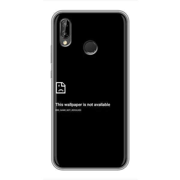 Чехол с рисунком «Ошибка» для Huawei Y7 2019 Чехол с рисунком «Ошибка» для Huawei Y7 2019
