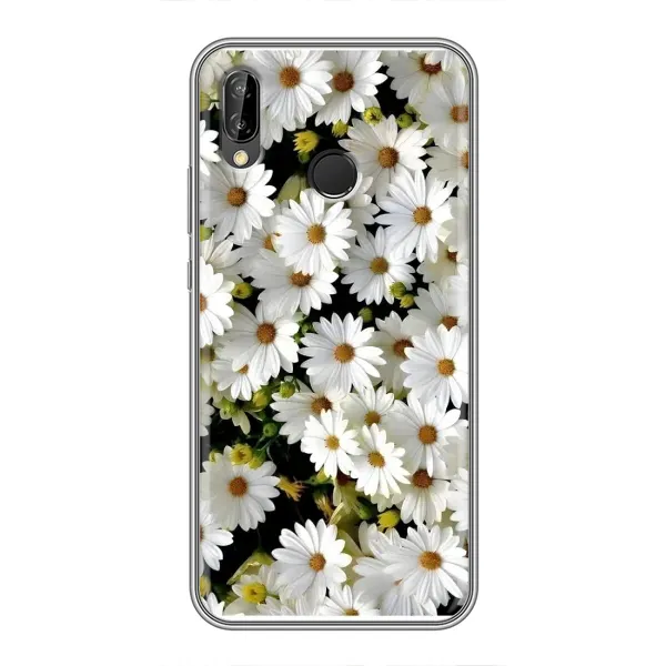 Чохол з малюнком «Рамка в ромашках» для Huawei Y7 2019
