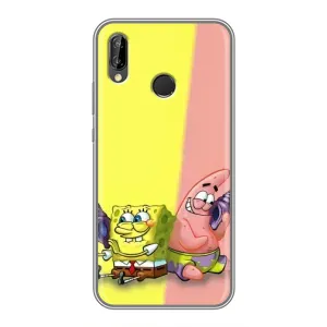 Чехлы с Патриком на Huawei Y7 2019 (Звонок)