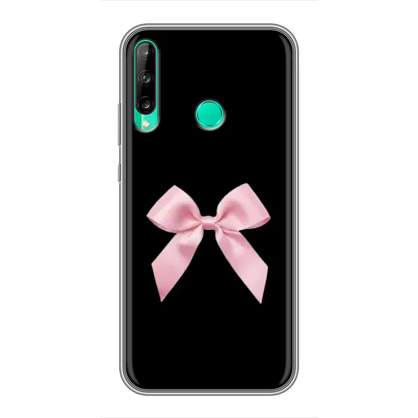 Чехол с рисунком «Бант на черном» для Huawei Y7p (2020) Чехол с рисунком «Бант на черном» для Huawei Y7p (2020)
