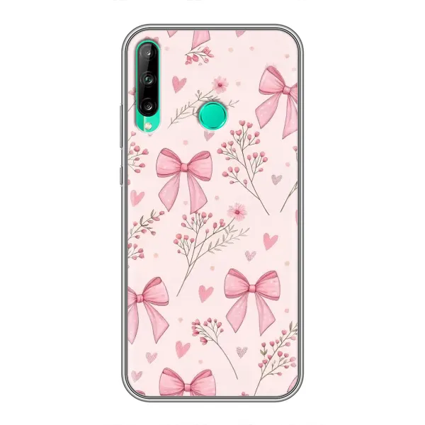 Чехол с рисунком «Банты с цветами» для Huawei Y7p (2020) Чехол с рисунком «Банты с цветами» для Huawei Y7p (2020)