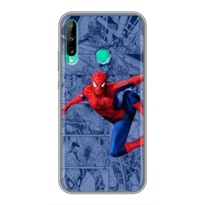 Силиконовый Чехол для Huawei Y7p (2020) (Человек Паук)
