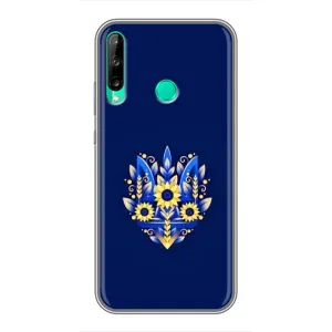Чохол Укр Символіка для Huawei Y7p (2020) (Квітучий Герб)