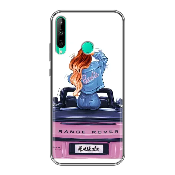 Чехол с рисунком «Девушка на машине» для Huawei Y7p (2020) Чехол с рисунком «Девушка на машине» для Huawei Y7p (2020)