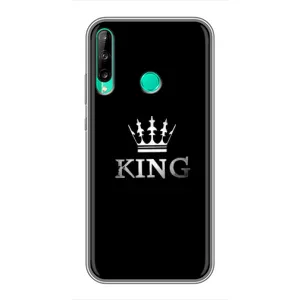 Чехол (Корона на чёрном фоне) для Хуавей У7п (2020) (KING)