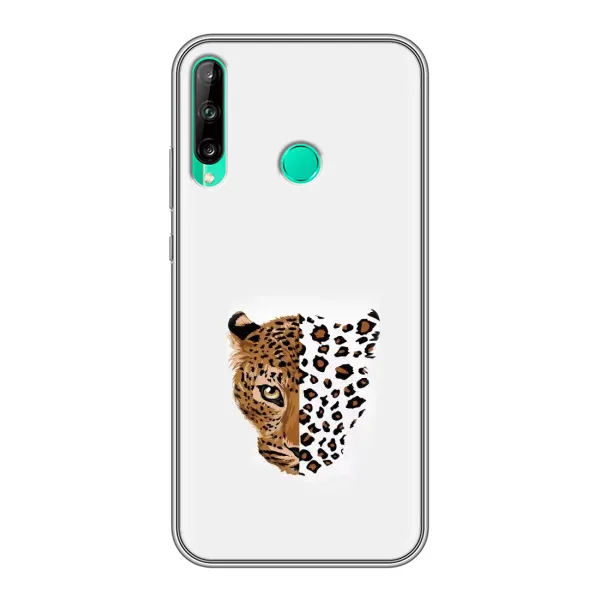 Чехол с рисунком «Леопард на белом» для Huawei Y7p (2020) Чехол с рисунком «Леопард на белом» для Huawei Y7p (2020)