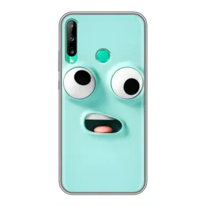 Силиконовые Чехлы (смешные стикеры) для Huawei Y7p (2020) (Забавное мятное лицо)