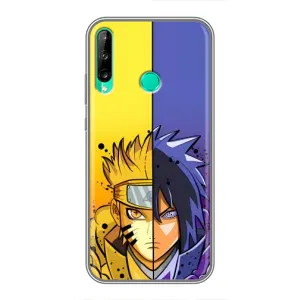 Купить Чохли на телефон з принтом Anime для Huawei Y7p (2020) (Naruto Vs Sasuke)