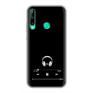 Чохол з картинками на чорному фоні для Huawei Y7p (2020) (Плеєр)