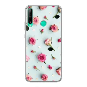 Чохли з принтом Троянд для Huawei Y7p (2020) (Різні квіти)