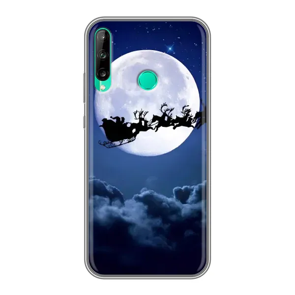 Чехол с рисунком «Санта - луна» для Huawei Y7p (2020) Чехол с рисунком «Санта - луна» для Huawei Y7p (2020)