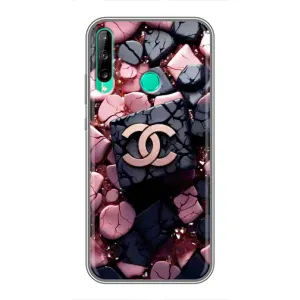 Чехол (Dior, Prada, YSL, Chanel) для Huawei Y7p (2020) (Шанель)