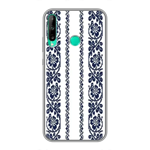 Чехол с рисунком «Синяя вышиванка» для Huawei Y7p (2020) Чехол с рисунком «Синяя вышиванка» для Huawei Y7p (2020)