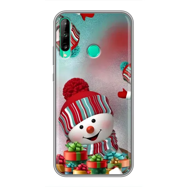 Чехол с рисунком «Снеговик в шапке» для Huawei Y7p (2020) Чехол с рисунком «Снеговик в шапке» для Huawei Y7p (2020)
