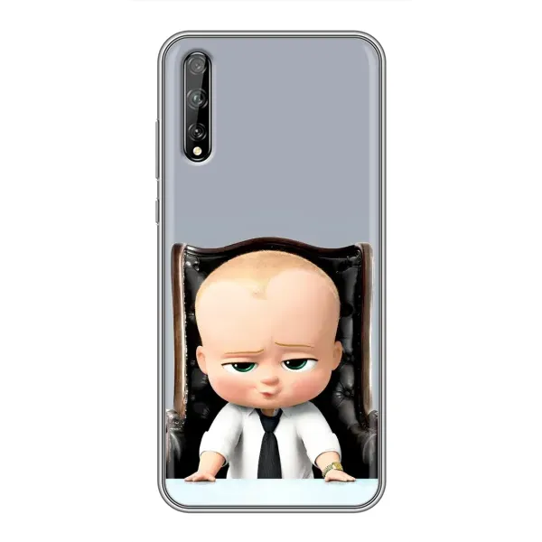 Чехол с рисунком «BOSS» для Huawei P Smart S / Y8p (2020)