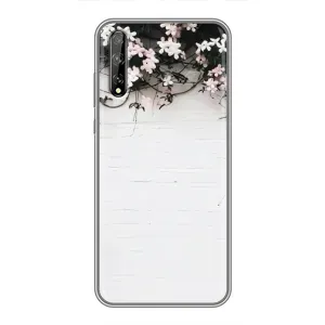 Чохли з тематикою "КВІТИ" на Huawei P Smart S / Y8p (2020) (Квіти на стіні)