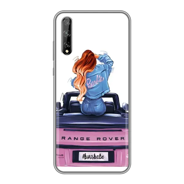 Чехол с рисунком «Девушка на машине» для Huawei P Smart S / Y8p (2020) Чехол с рисунком «Девушка на машине» для Huawei P Smart S / Y8p (2020)