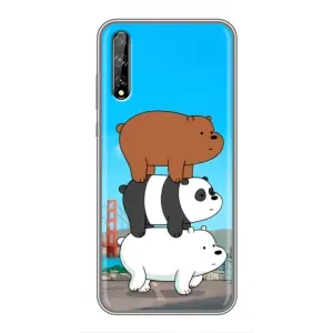 Чохли з Пандами на Huawei P Smart S / Y8p (2020) (Друзі)