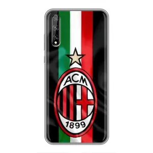 Чехлы с ТОП Футбольными клубами на Huawei P Smart S / Y8p (2020) (ФК Милан)
