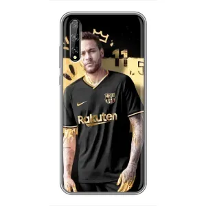 Силиконовый Чехол Huawei P Smart S / Y8p (2020) (Gold Neymar)
