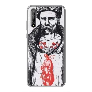Чехлы Т.Г. Шевченко ВСУ для Huawei P Smart S / Y8p (2020) (Кобзарь)