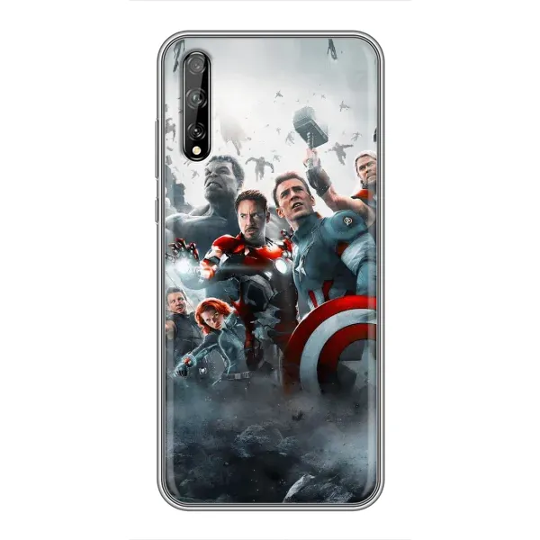 Чехол с рисунком «Команда марвел» для Huawei P Smart S / Y8p (2020)