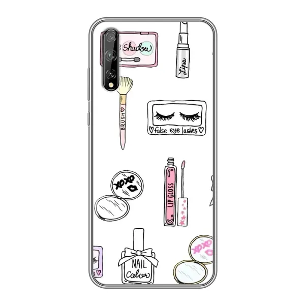 Чехол с рисунком «Косметика» для Huawei P Smart S / Y8p (2020) Чехол с рисунком «Косметика» для Huawei P Smart S / Y8p (2020)