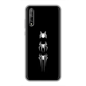 Чехол Супергерой Человека Паука на Huawei P Smart S / Y8p (2020) (Лого паука)