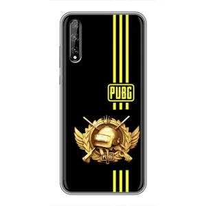 Чехол (TPU) с картинкой "Лого Пабг" на Хуавей П Смарт С (Лого PUPG)