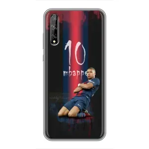 Чехол (TPU) с Футболистом на Huawei P Smart S / Y8p (2020) (MBAPPE 10)