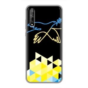 Чехол на Huawei P Smart S / Y8p (2020) Украинский дизайн (Мир для Украины)